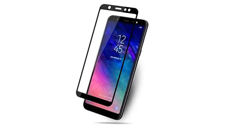 محافظ صفحه نمایش تمام چسب مدل Full Glue مناسب برای گوشی سامسونگ A6 plus gallery0